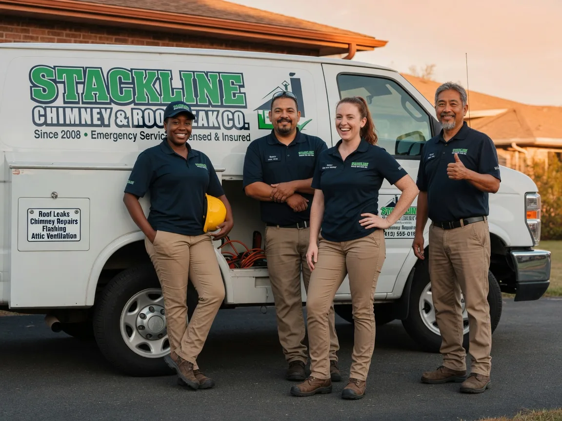 Chimney flashing repair company in Sugar Run, PA
